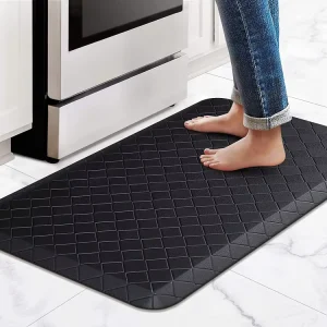 18x30cm PVC 12mm Anti-Fatigue Waterproof Non-Slip Kitchen Floor Mats Set