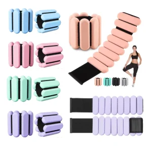 1LB/2LB/4LB Silicone Adjustable Wearable Wrist and Ankle Weights
