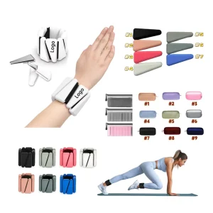 1lb 2lb 4lb Adjustable Silicone Ankle and Wrist Weights