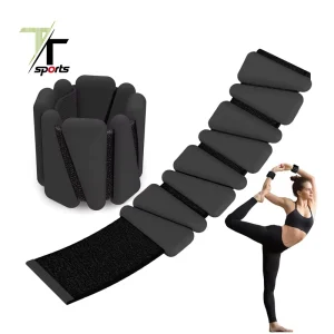1lb 2lb 4lb Adjustable Silicone Wearable Wrist and Ankle Weights