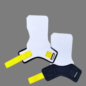 2/3-Hole Fingerless Suede Microfiber Weightlifting Hand Grips Calleras for Pull-Ups