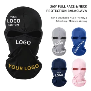 2 Hole Cat Eye Balaclava Stretch One Size Fits All Breathable Summer Mask Bulk