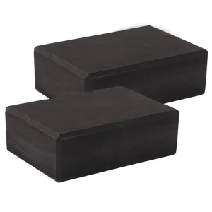 2 PCS High Density 180g EVA Yoga Blocks Non-Slip Lightweight for Yoga Pilates Stretching Exercise