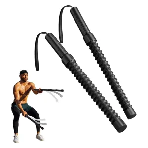 2-Piece Cordless Battle Ropes for Home Fitness and Strength Training