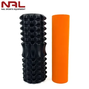 2-in-1 EVA Foam Roller and Yoga Fascia Stick Set for Muscle Massage