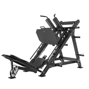 2-in-1 Leg Press and Hack Squat Strength Training Machine