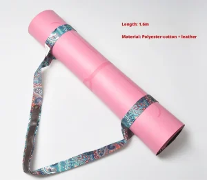 2-in-1 Portable Expandable Yoga Mat Strap and Ratchet Tie-Down Storage Rope