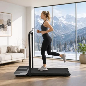 2 in 1 Vibration Treadmill for Family Use Together Combined Exercise and Relax Muscle