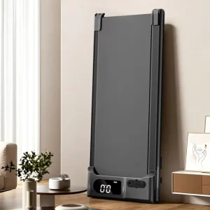 2-in-1 Vibration Walking Machine with App Control, Adjustable Speed, Foldable Treadmill