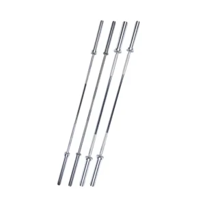 2.2-Meter Weightlifting Barbell Made of Stainless Steel in Its Original Color
