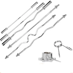 2.2m Weightlifting Olympic Gym Barbell 20kg Alloy Steel