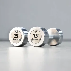 2.5-100 KG Steel Dumbbell Sets with Hard Chrome Finish and Custom Logo
