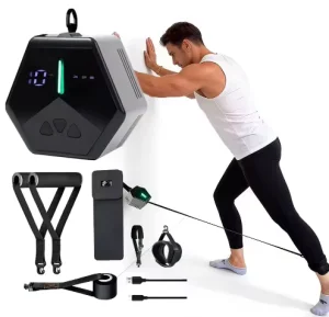 2.5 Version Upgrade Cooling System Smart Sports Power Pump 66 LBS Adjustable Resistance Fitness Equipment
