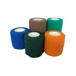 2.5cm 5cm 7cm 10cm First Aid Breathable Flexible Cohesive Elastic Medical Bandage