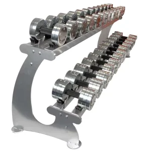 2.5kg To100kg 2.5increase Commercial Stainless Steel Rotating Dumbbell