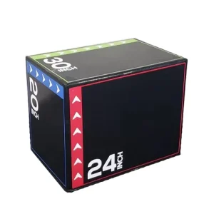 20, 24, 30-Inch Soft Plyometric Jump Boxes