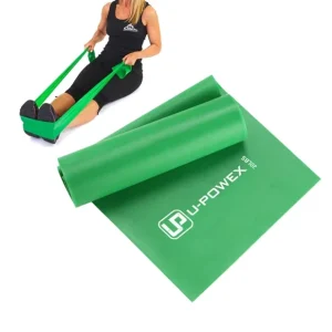 20 lb Latex Fitness Resistance Bands for Yoga Stretching Exercise Flat Resistance Band