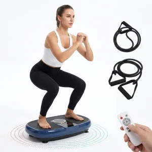 200w Power Fit Shake Massager Fat Burning Ultrathin Body Slimmer Vibration Fitness Plates Exercise Machine
