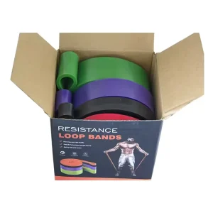 2080 mm TPE Resistance Band Set for Pull-Ups and Weight-Bearing Training