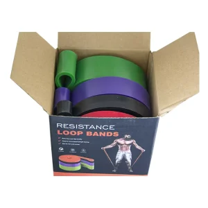 2080 mm TPE Resistance Bands Set for Home Fitness and Pull-Ups