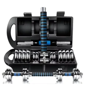 20kg Adjustable Cast Iron Dumbbell Set from Manufacturers for Exercise and Weight Lifting