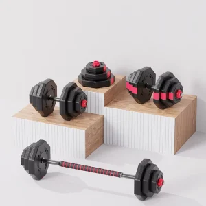 20kg Adjustable Cement Barbell and Dumbbell Set