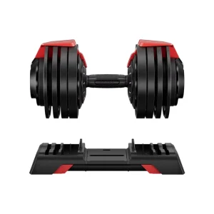 20kg Adjustable Steel Dumbbell Set with Non-Slip Ergonomic Design for Arm and Shoulder Fitness Training