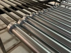 20kg Chrome Barbell Rod 86inch Weightlifting Training Bar