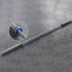20kg Hard Chromed 7ft Alloy Steel Competition Barbell with 1500lbs Loading Capacity