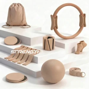 21-Piece Pilates Kit for Home Workouts