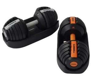22 Weights in One Dumbbell New 24kg Fitness Multi-Weight Set 1kg per Gear One-Hand Spin Handle