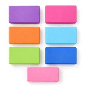 22.5*15*7.5cm EVA Yoga Block for Beginners Soft Foam Support Brick for Home Yoga Stretching and Balance Training