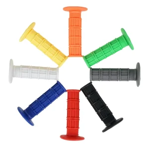 22mm 25mm 1″ Rubber Motorcycle Handlebar Grips for Street and Dirt Bikes