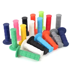 22mm 7/8″ Universal Soft Rubber Motorcycle Hand Grips for MX Pit Dirt Bikes