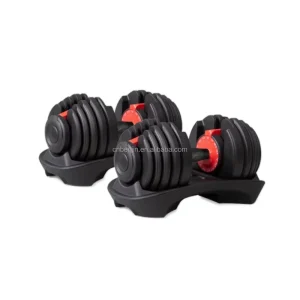 24/40 kg Pair Adjustable Dumbbell, 15 Weights in 1, Automatic Adjustable Weight Plate for Home Gym