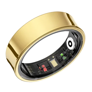 24 Hour Multi Function Smart Ring Health Fitness Tracker Sleep Monitor Heart Rate SpO2 HRV Women Health Reminder