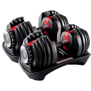 24KGS Adjustable Steel Dumbbells Set for Home Fitness Weight Training Equipment for Home Gym Use