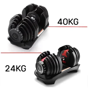 24kg 40kg Dumbbells Weight Adjustable Dumbbell Quick Lock Bow Fitness Flex Bility Dumbbells