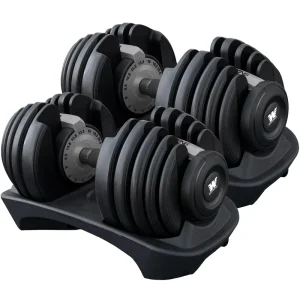 24kg Adjustable Dumbbell Set for Weightlifting
