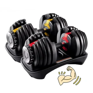 24kg Adjustable Dumbbells for Home Fitness