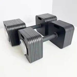 24kg All Metal Adjustable Dumbbell Set Quick Weight Adjustment Dumbbell for Home Gym Fitness Workout Bulk