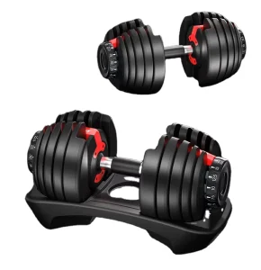 24kg or 40kg Adjustable Dumbbells for Strength Training