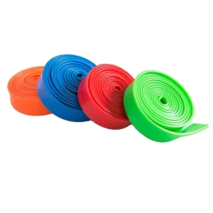 25/30/35 Pounds TPE Resistance Band Elastic Fitness Pull Band Anti-Slip Portable Exercise Equipment for Running