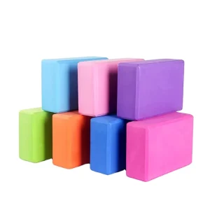 2627 SS Colorful EVA Foam Yoga Eco Friendly Pilates Yoga Blocks Brick 2 Piece Set Digital Print XT FITNNESS GECKO MASTER