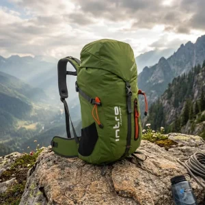 28L Outdoor Backpack, Waterproof Ripstop Trekking Daypack Sports Hiking Bag with Rain Cover