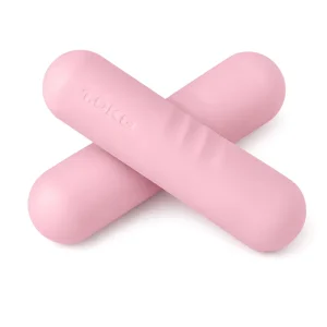 2kg Silicone Dumbbell Pair 1kg Each Bar Anti-Roll Hand Weights for Fitness Factory Manufacturer Supplier