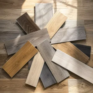 2mm SPC Click-Lock Flooring Waterproof Formaldehyde-Free Painted Surface for Indoor Use