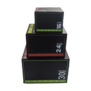 3 1 Professional Gym Training Adjustable Poly Foam Soft Jump Plyometric Box Eco Friendly Durable for Commercial Use (77x62x52cm)