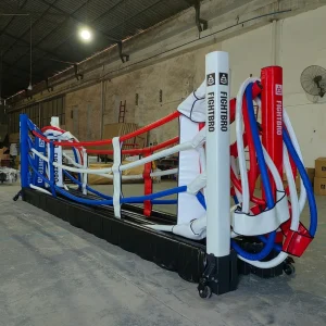 3-5m Foldable Floor Boxing Ring with Custom Logo Option for Limited Gym Space