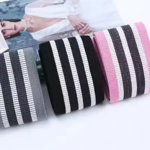 3-Level Heavy Resistance Loop Exercise Bands, Polyester Fabric